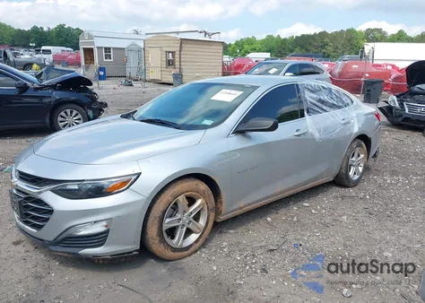 2020 Chevrolet Malibu Fwd Ls из США, поврежденный, VIN 1G1ZB5ST1LF138811